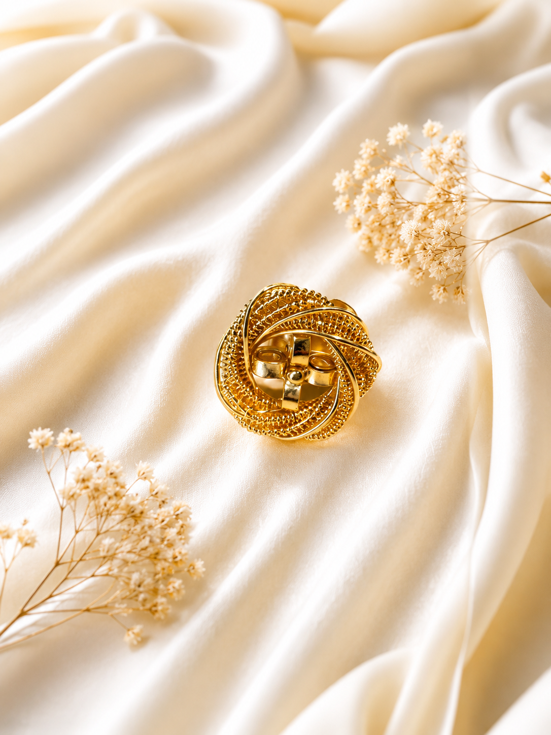 ANILLO NUDO DORADO -YELPI