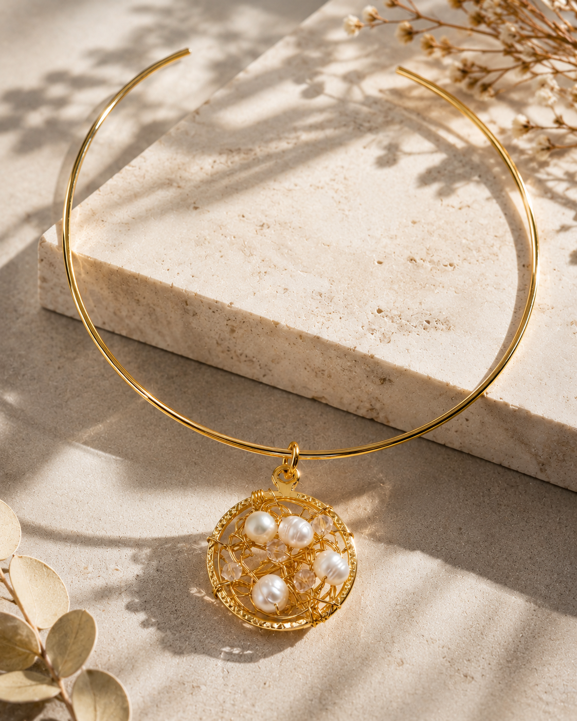 Choker _ Aura Perla