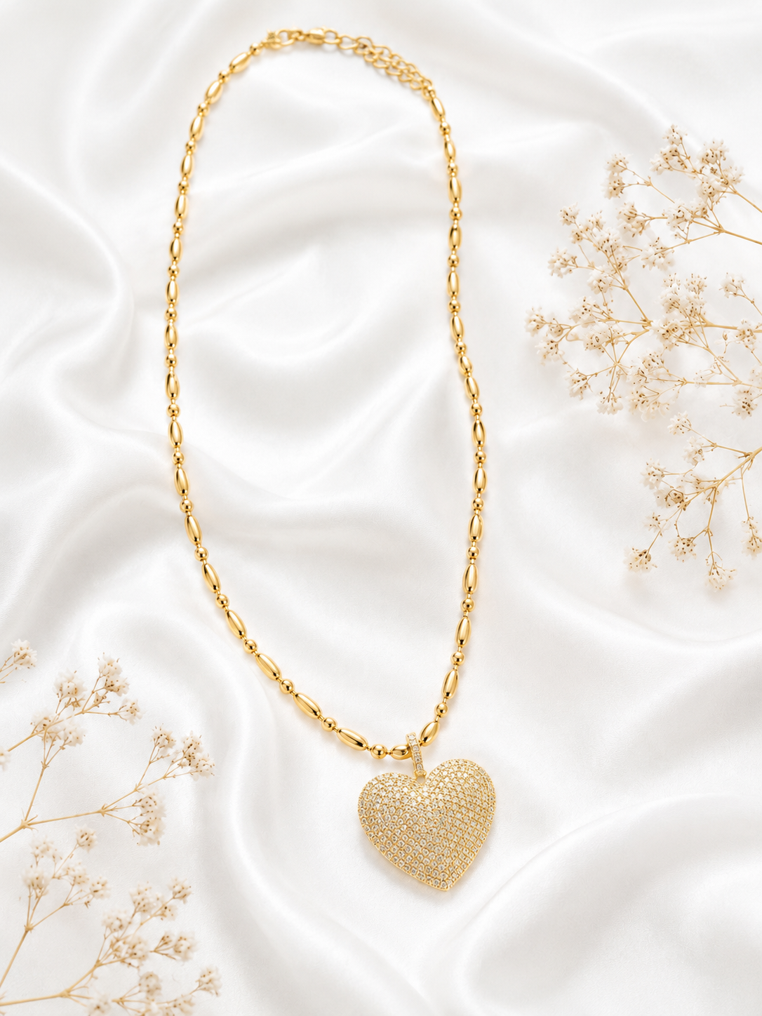COLLAR CORAZÓN MINI BALINES