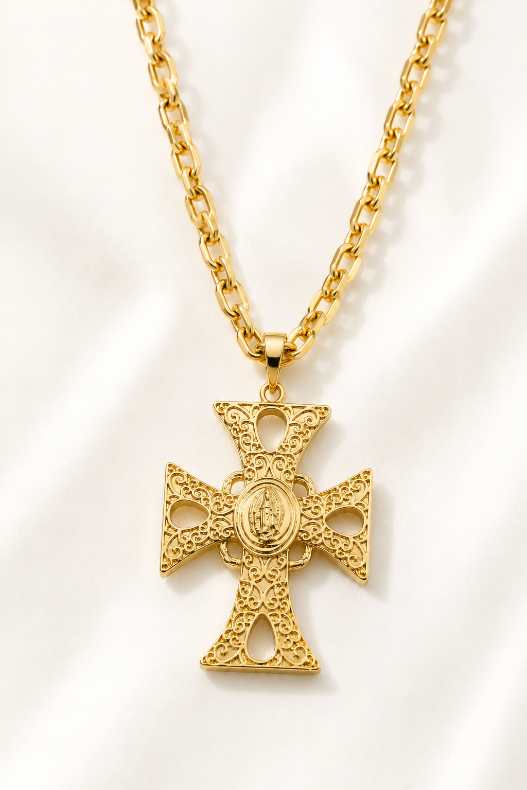 Cadena Cruz _ Virgen Guadalupe