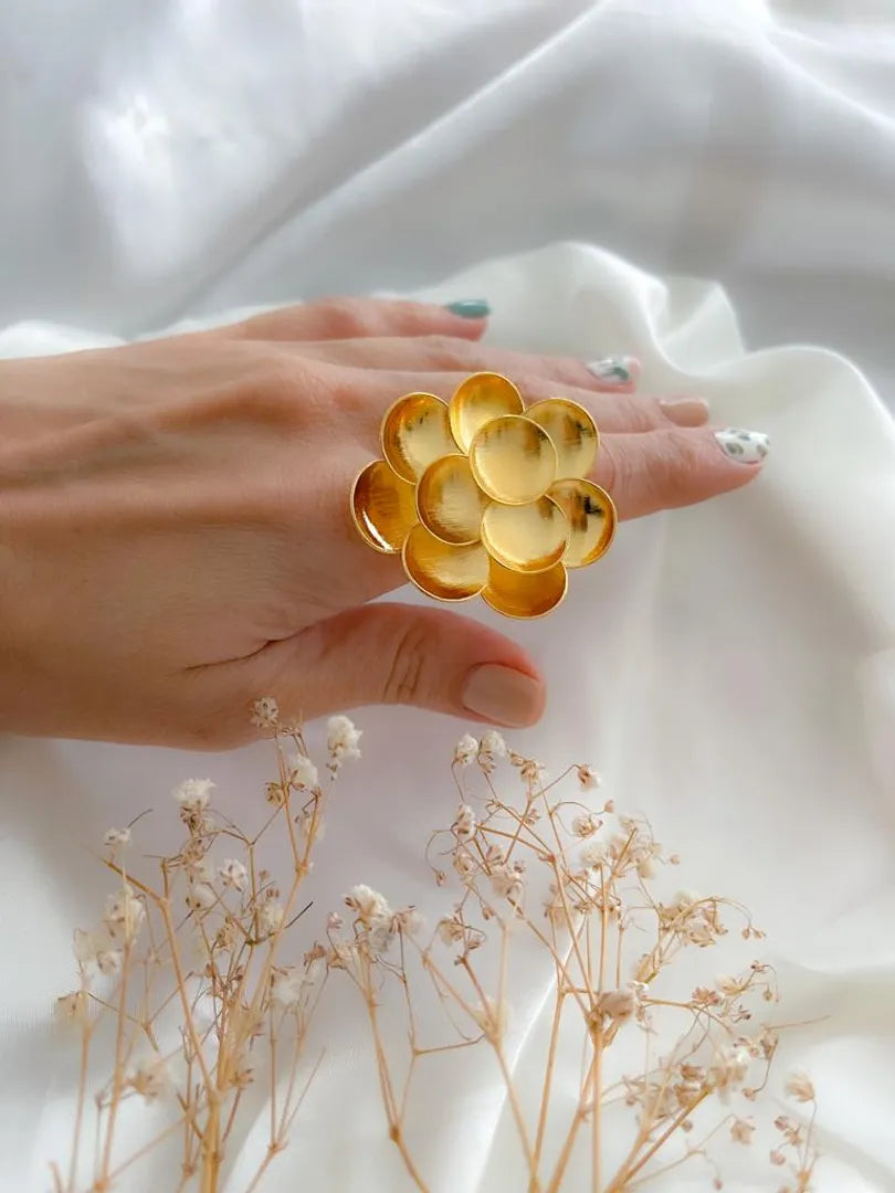 ANILLO FLOR COLMENA -YELPI