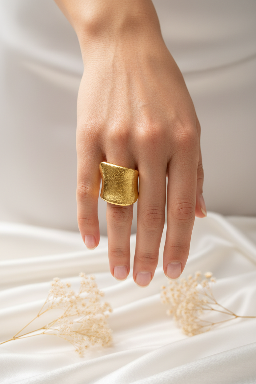 ANILLO ESCULTURAL YELPI